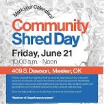 Vision Bank Shred Day - Meeker