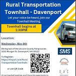 Rural Transportation Town Hall-Davenport