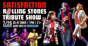 Satisfaction - The International Rolling Stones Tribute Show at BIGBAR!