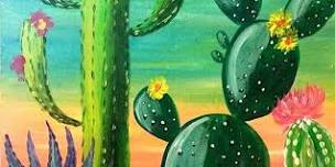 Paint Night: Sunset Cacti