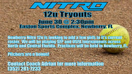 Nitro 12u Tryouts