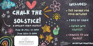 Chalk the Solstice: A Sidewalk Chalk Contest