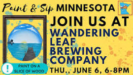 June 6 Paint & Sip at Wandering Leaf Brewing Co.