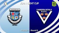 John I Dent (ACT) Round 6 - Premier 1 - Queanbeyan Whites v Canberra Royals