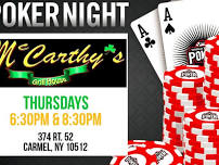 POKER NIGHT @ MCCARTHY'S - CARMEL, NY