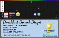 Breakfast Brunch Bingo