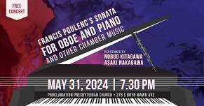 Concert: Chamber Music for Oboe and Piano