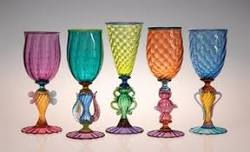 Wine Festival Art Glass by Robert Dane