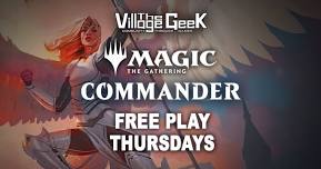 Magic the Gathering Commander Free Play