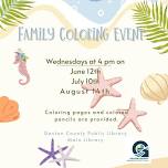 Family Coloring Event