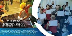 Curso de Energia Solar em Campinas SP nos dias 07/05 e 08/05/2024