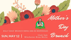 Mother’s Day Brunch with Billy Sous!