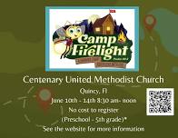 Camp Firelight VBS at Centenary UMC Quincy