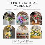 Wood Flower Bar: Design Your Own Arrangement at the Wood & Word Blooms Studio