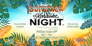 Summer themed Karaoke Night