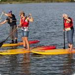 MEMBERS PADDLE BOARDING