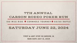 7th Annual Carson Rodeo Poker Run