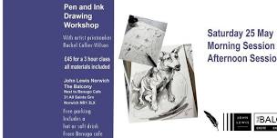 Pen and Ink Drawing Workshop at John Lewis