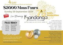 75 Years Celebration $3000 Mens Fours