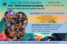 2024 Summer Orchestra Academy