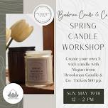 Brookman Candle & Co. Create Your Own Spring Candle!