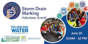 Storm Drain Marking Volunteer Event -Overbrook Park Site