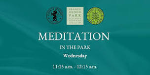 Meditation at Essex County Branch Brook Park