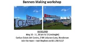 Auckland - Banner Making in Tamaki Makaurau