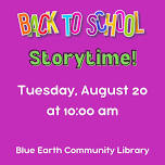 Back to School Storytime