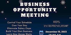 Business Opportunity Meeting