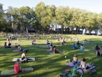 Yoga in the Park - Willows Beach Park, Oak Bay