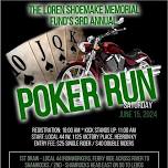 3rd Annual Loren Shoemake Memorial Fund POKER RUN