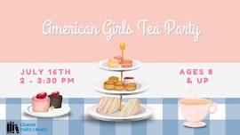 American Girls Tea Party