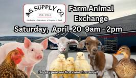 Ag Supply Farm Animal Swap