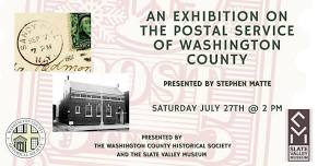 An Exhibition on the Postal Service of Washington County