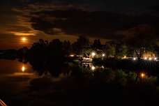 Moonlight Paddling at the Orange Community Boathouse