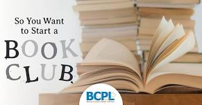 So You Want to Start a Book Club