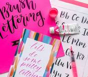 Brush Lettering for Beginners at Paris Mountain Vineyards