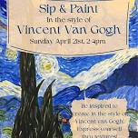 Sip & Paint - Vincent van Gogh