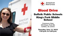 American Red Cross Blood Drive @ King's Fork Middle School