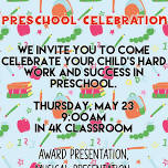 Preschool Celebration