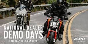 Zero Motorcycles National Dealer Demo Days - Wheels Peterborough