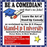 STAND-UP UNIVERSITY - NEW SESSION STARTS 11/12/24