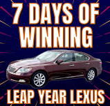 WIN A LEXUS