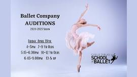 AUDITIONS: Ballet Company