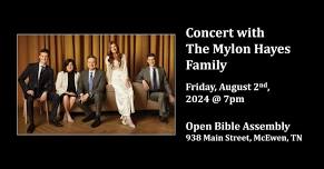 Concert with The Mylon Hayes Family