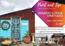 Wine & Art at Wando Lodge Vineyard