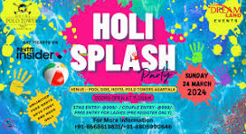 HOLI SPLASH PARTY