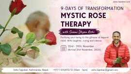 9-Day Osho Mystic Rose Therapy (November 2024)