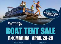 R&K Marina Boat Tent Sale